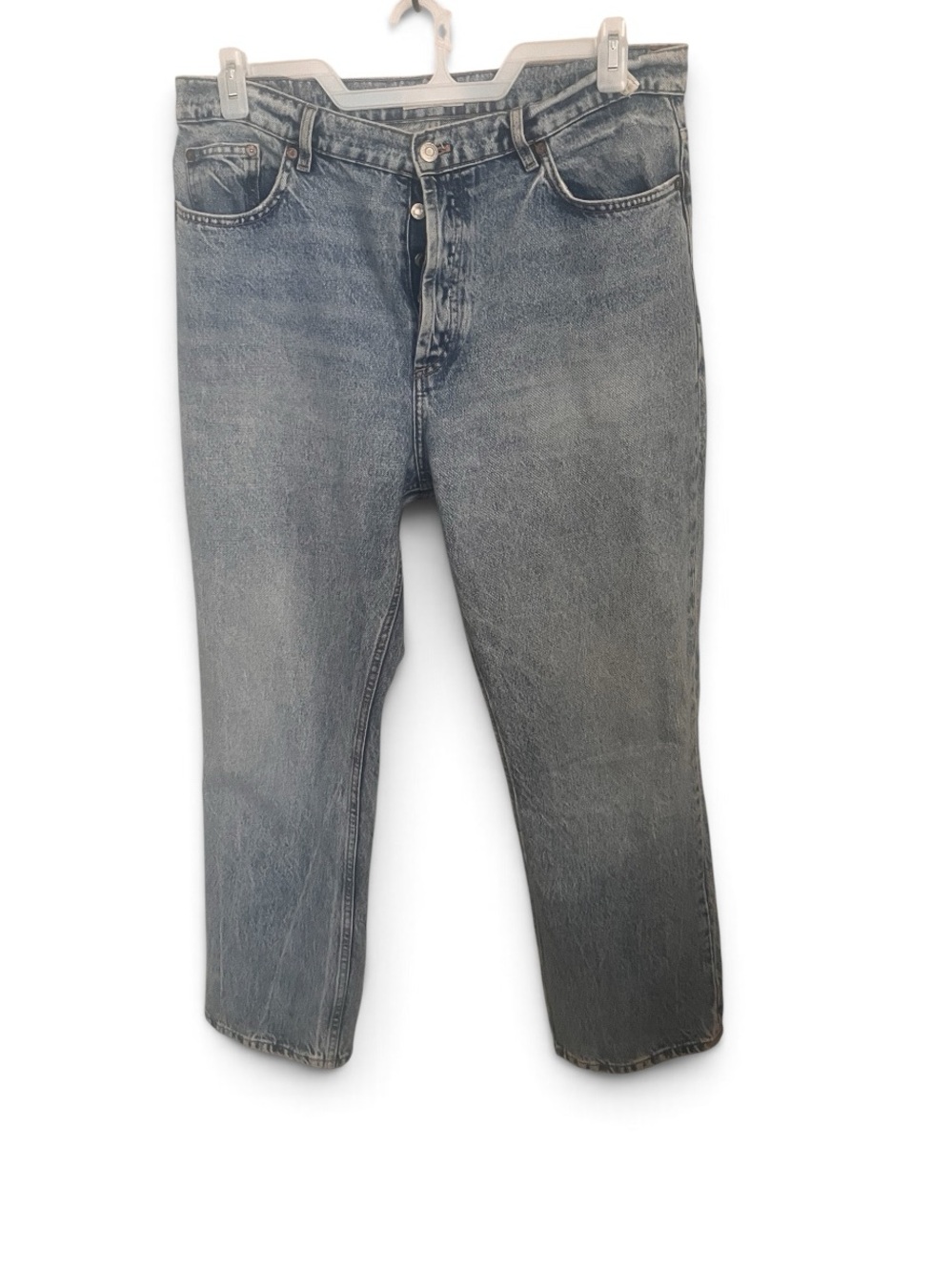 ZARA Women’s Size 14 Blue Washed Straight Leg Jeans